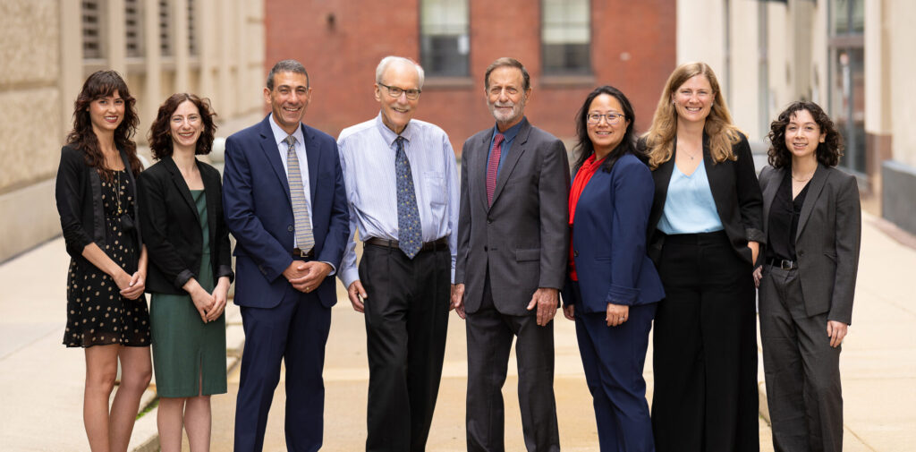 A group shot of the full legal and administrative staff of the firm.